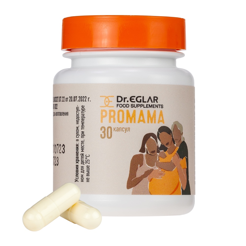 Dr.EGLAR PROMAMA (ДОКТОР ЭГЛАР ПРОМАМА) капсулы 30-60 шт